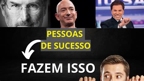 10 coisas que as pessoas de sucesso fazem no fim de semana.